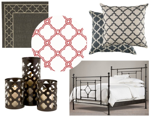 Quatrefoil patterned furniture and home decor accessories | Chicago ReDesign
